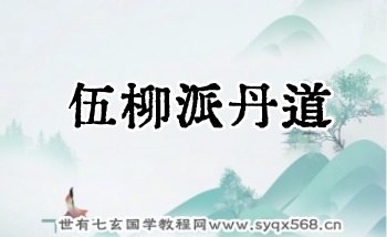 玄门道家五术-伍柳天仙法脉（伍柳派丹道）