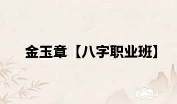 金玉章【八字职业班】音频课18集（6小时30分）