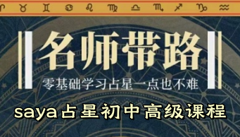 全系saya占星初中高级带字幕（世有七玄国学教程网www.syqx568.cn）