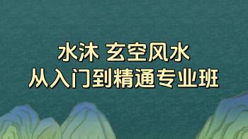 水沐 玄空风水 从入门到精通专业班课程60集 刘济纲