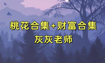 灰灰神秘学 桃花合集+财富合集 视频课程