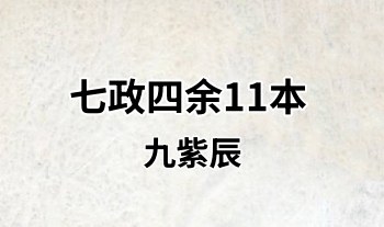 九紫辰 七政四余 11本.PDF电子版