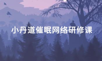 小丹道催眠网络研修课程系列课 24集视频