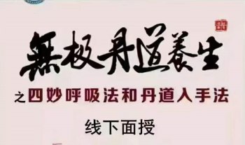 朱引山 道家无极养生课程 46集视频