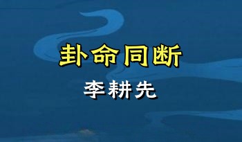 李耕先《卦命同断》256页.PDF电子版