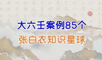 张白衣 大六壬案例85个 .PDF电子版