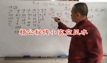 《杨公秘传小玄空风水》飞星派 16集视频