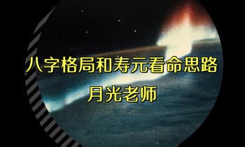 月光老师 八字格局和寿元看命思路 51集视频课程