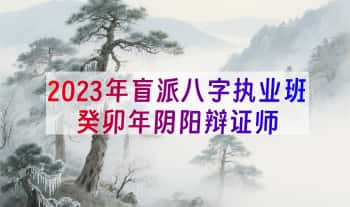 易尘李易懂【2023年盲派八字执业班+癸卯年阴阳辩证师】视频60集