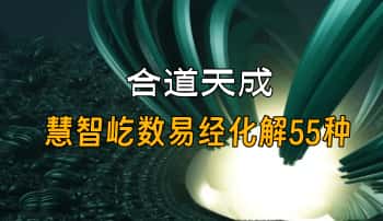 合道天成【慧智屹数易经化解55种】视频教学56集