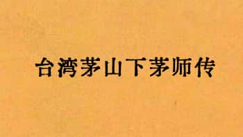 《台湾茅山下茅师传》167页.PDF电子法本
