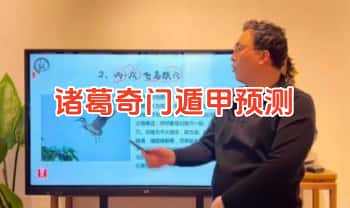 王震午【诸葛奇门遁甲预测】视频课55集