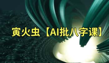 寅火虫【AI批八字课】音频课7集