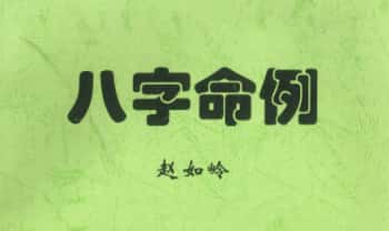 赵峰《八字命例》112页.PDF电子版