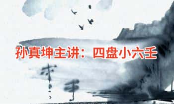 孙真坤【四盘小六壬】视频课31集