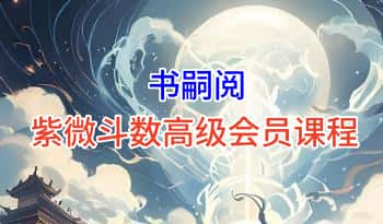 书嗣阅【紫微斗数高级会员课程】视频35集
