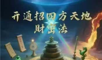 法魁【开通招四方天地财秘法一】视频课+文档+群聊天