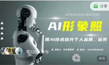 司天喜【ai旺运头像实战班】视频+文档
