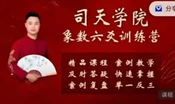 司天学院·周鹏【象数六爻实战训练营】视频课64集