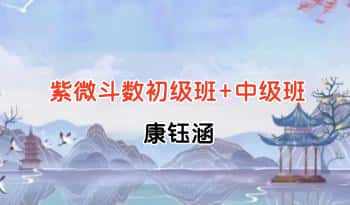 康钰涵【紫微斗数】初级班+中级班 课件文档资料