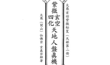 正玄山人《天地人紫微玄空四化天地人盘真机》310页.PDF电子版