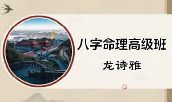 龙诗雅【八字命理高级班】59集视频课
