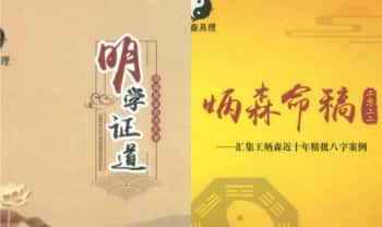王炳森《明学证道》《炳森命稿》2本 PDF电子版