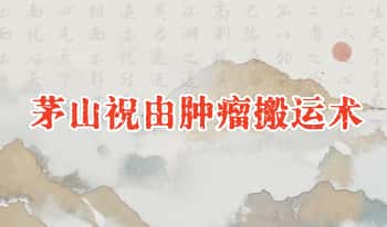 【茅山祝由肿瘤搬运术】PDF电子文档