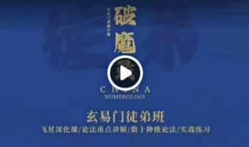 玄易门徒弟班【紫薇斗数】视频课43集