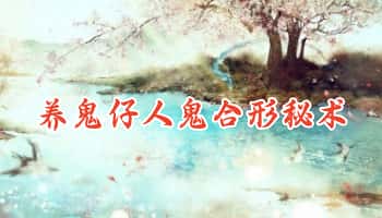 苏连龙《养鬼仔人鬼合形秘术》288页.PDF电子版