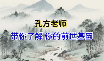 孔方老师【带你了解 你的前世基因】一掌经视频课11集