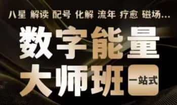 【数字调频能量大师班】视频课50集