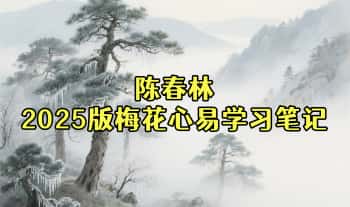 陈春林《2025版梅花心易学习笔记》6册合集.PDF电子版