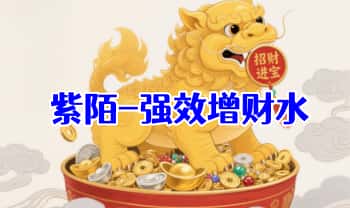 紫陌【强效增财水】一集视频课