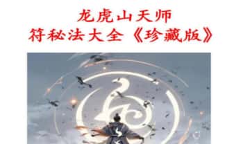 天豪道长《龙虎山天师符秘法讲义》504页.PDF电子版