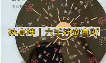 孙真坤【六壬神盘直断】基础+直断 教学视频53集