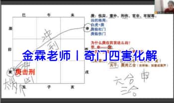 金霖老师【奇门四害化解】教学视频21集