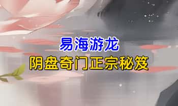 易海游龙《阴盘奇门正宗秘笈》624页.PDF电子版