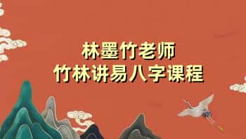 林墨竹老师【竹林讲易八字课程】视频61集