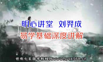 明心讲堂 刘羿成【易学基础深度讲解】视频6集
