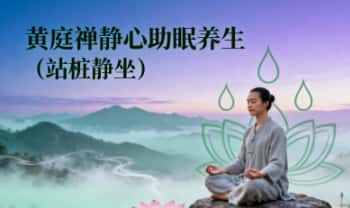 【黄庭禅静心助眠养生】（站桩静坐）音频课6讲