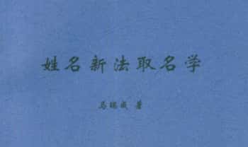 马瑞成《姓名新法取名学》95页.PDF电子版