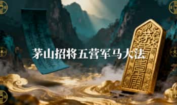 【茅山招将五营军马大法】视频9集+图