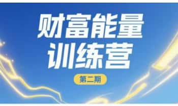 【金钱显化】财富能量训练营 第二期 视频+音频课11集