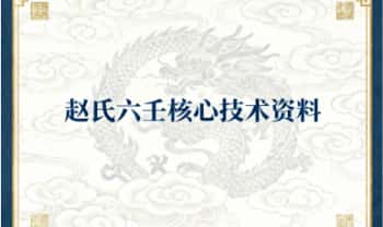赵向阳 《赵氏六壬核心技术资料》118页.PDF电子版