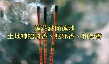 莲花藏倾莲池《土地神招财香法、驱邪法、和合香法》pdf电子文档