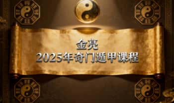 金亮《25年奇门遁甲流年财局、简易择日、家居好运等系列》11集视频