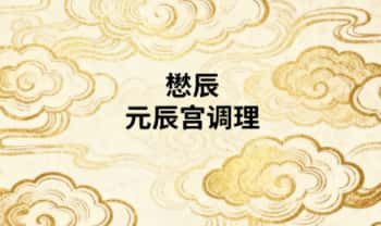 懋辰《元辰宫调理》视频9集+文档