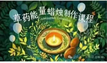《lulu草药能量蜡烛制作与能量注入课》11集视频课