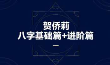 台湾名师贺侨莉《八字基础篇+进阶篇》共453集视频课